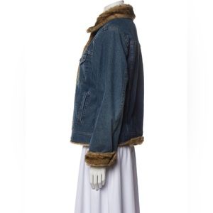 Marvin Richards Fur Demin Coat